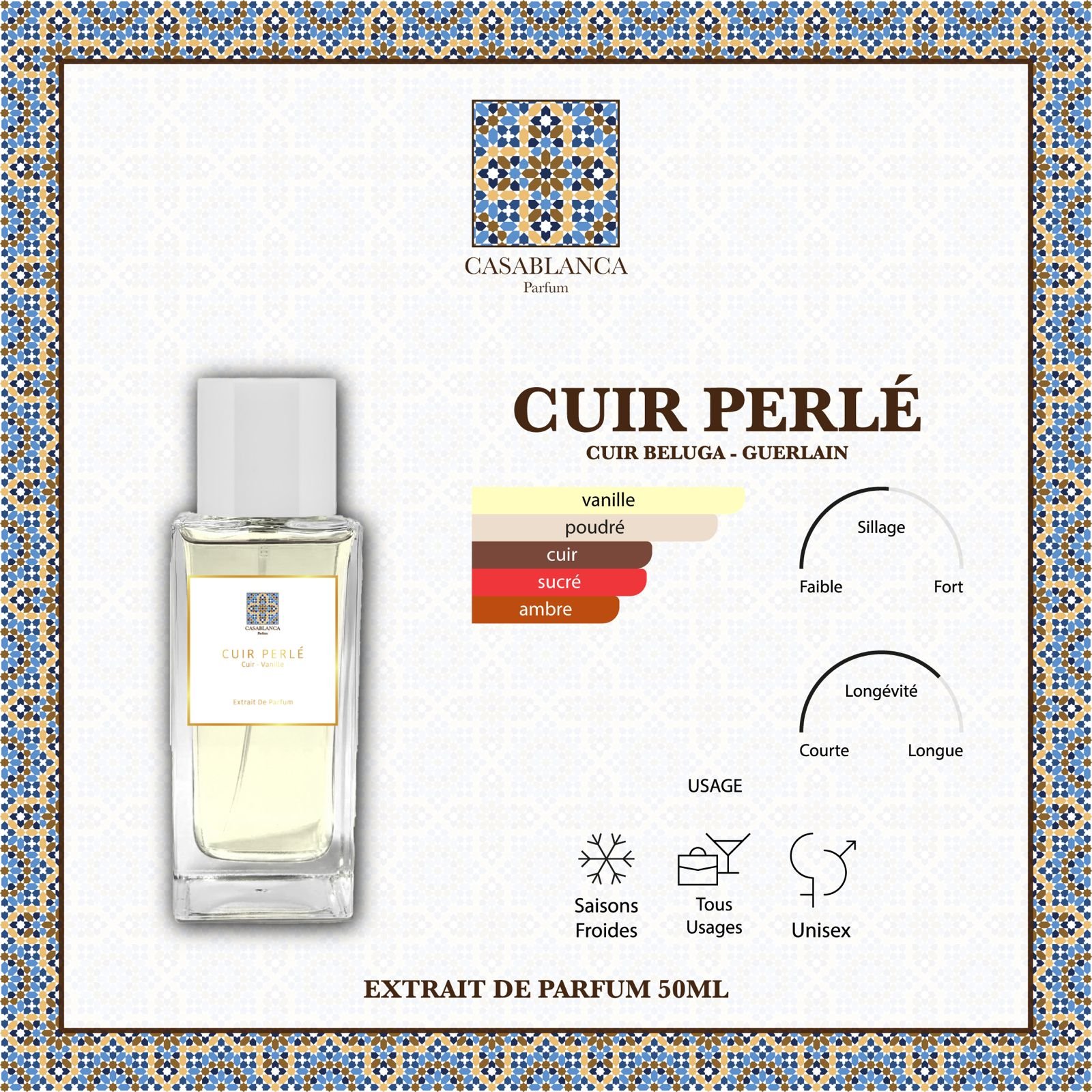 Cuir Perlé